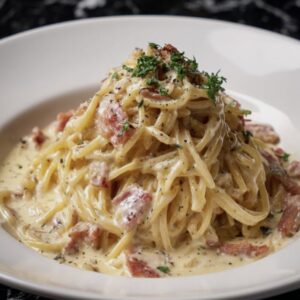 PASTA CARBONARA MITTAG